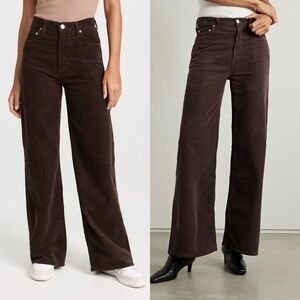 Citizens Of Humanity Chocolate Wide Leg Pants
